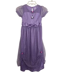 NWT Princess Purple Girls Long Nightgown